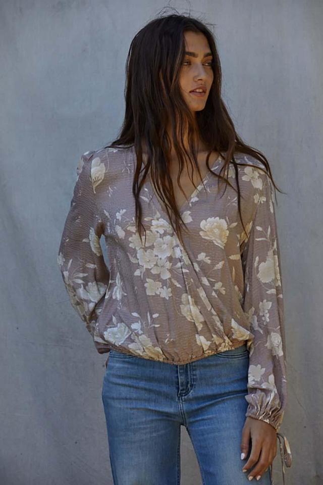 Long Sleeve Floral Top Product Image