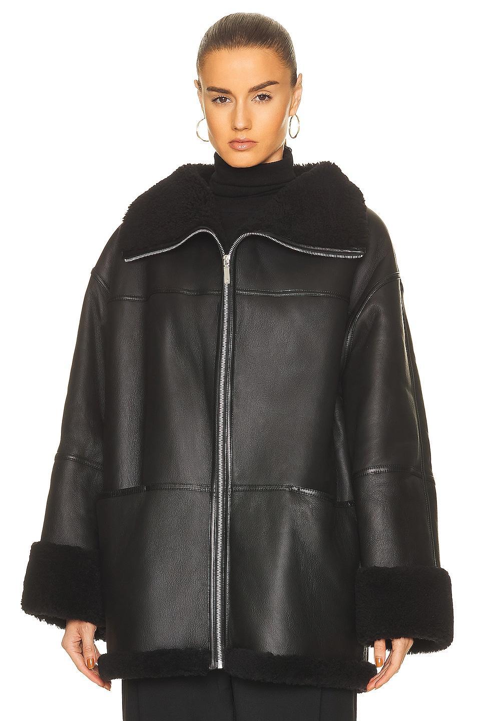 Toteme Signature Shearling Jacket Product Image