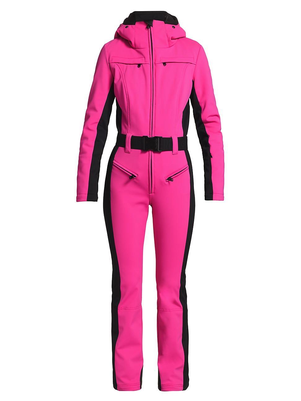 Womens Parry Hooded Stretch Shell Ski Jumpsuit Product Image