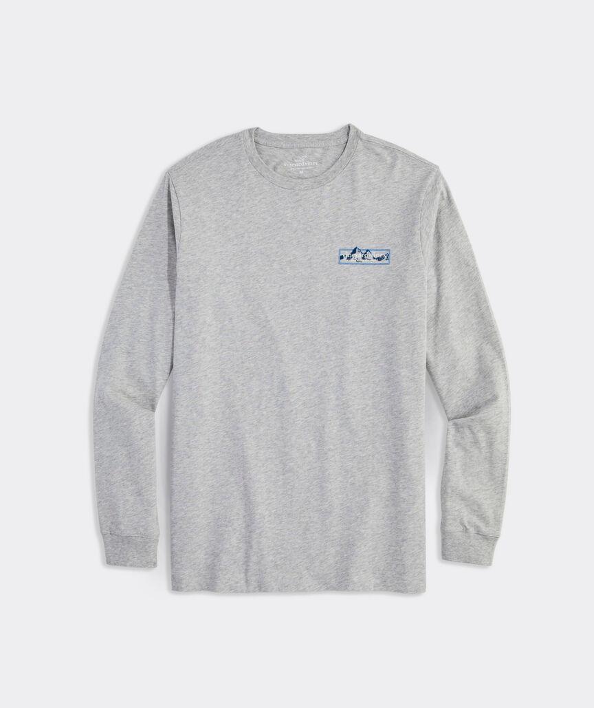 Mountain Logo Box Long-Sleeve Tee Product Image