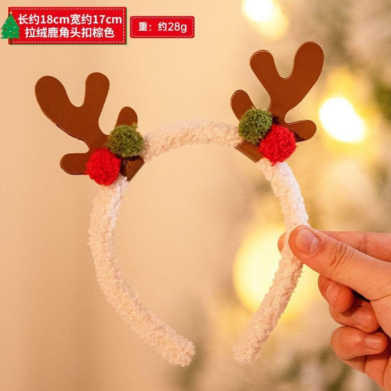 Christmas Deer Horn Party Headband (Various Designs) Product Image