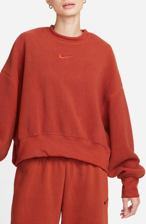 Nike Oversize Fleece Crop Crewneck Sweatshirt product image