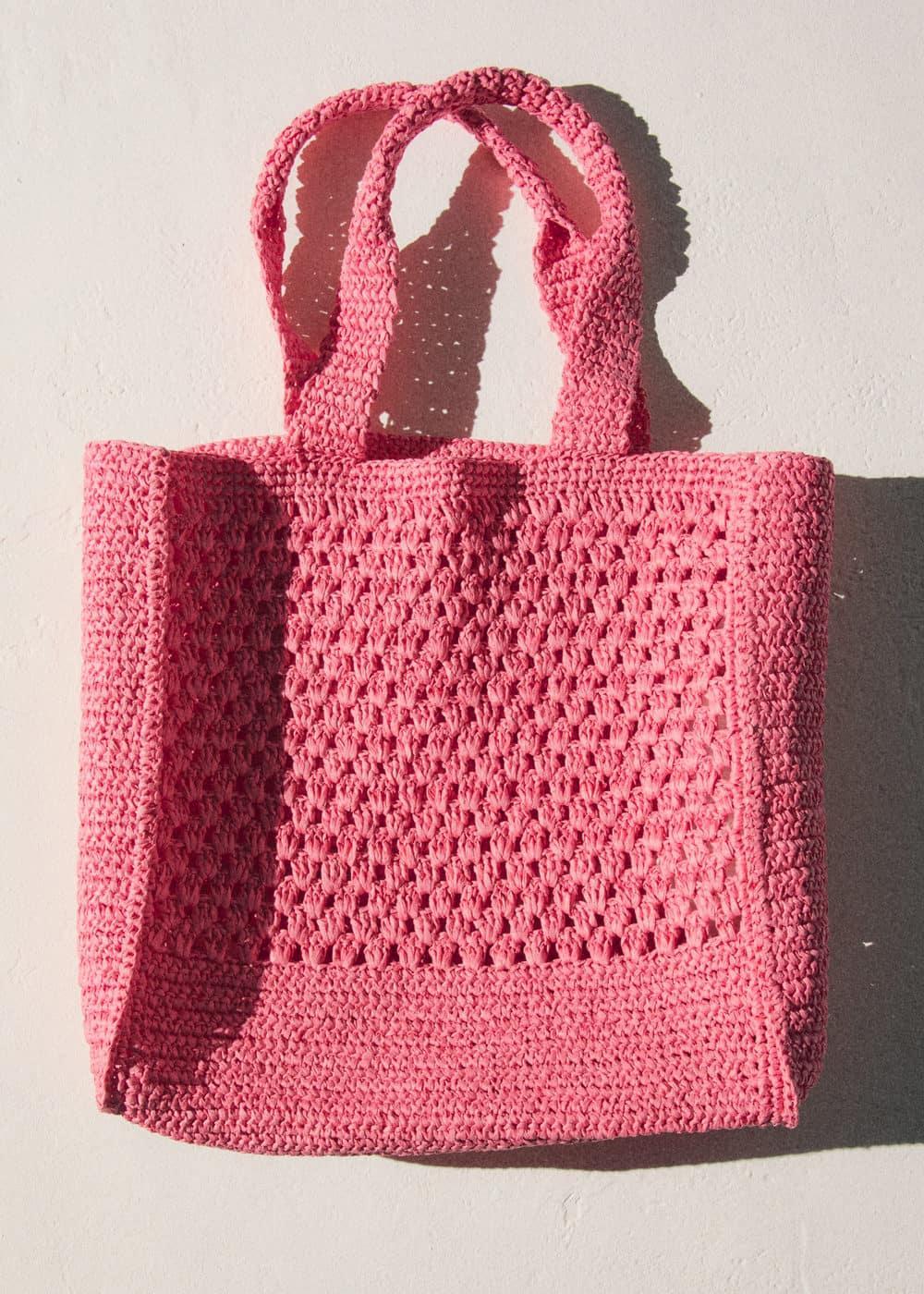 MANGO - Natural fiber shopper bag - One size - Women Product Image