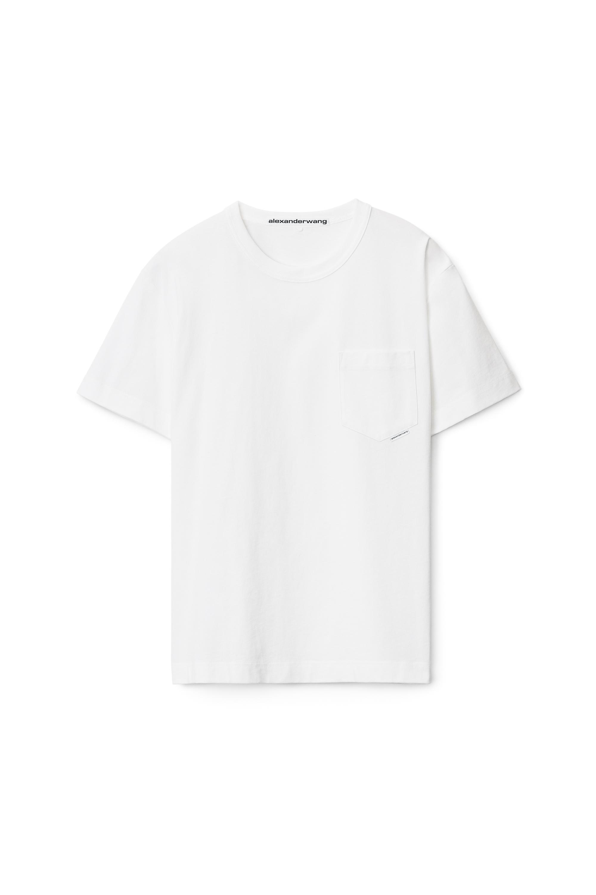 Pocket Tee In High Twist Jersey Product Image