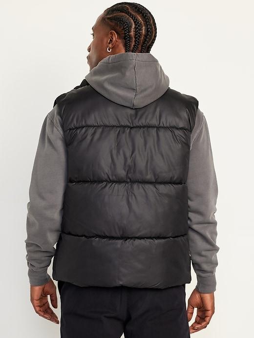 Water-Resistant Puffer Vest Product Image