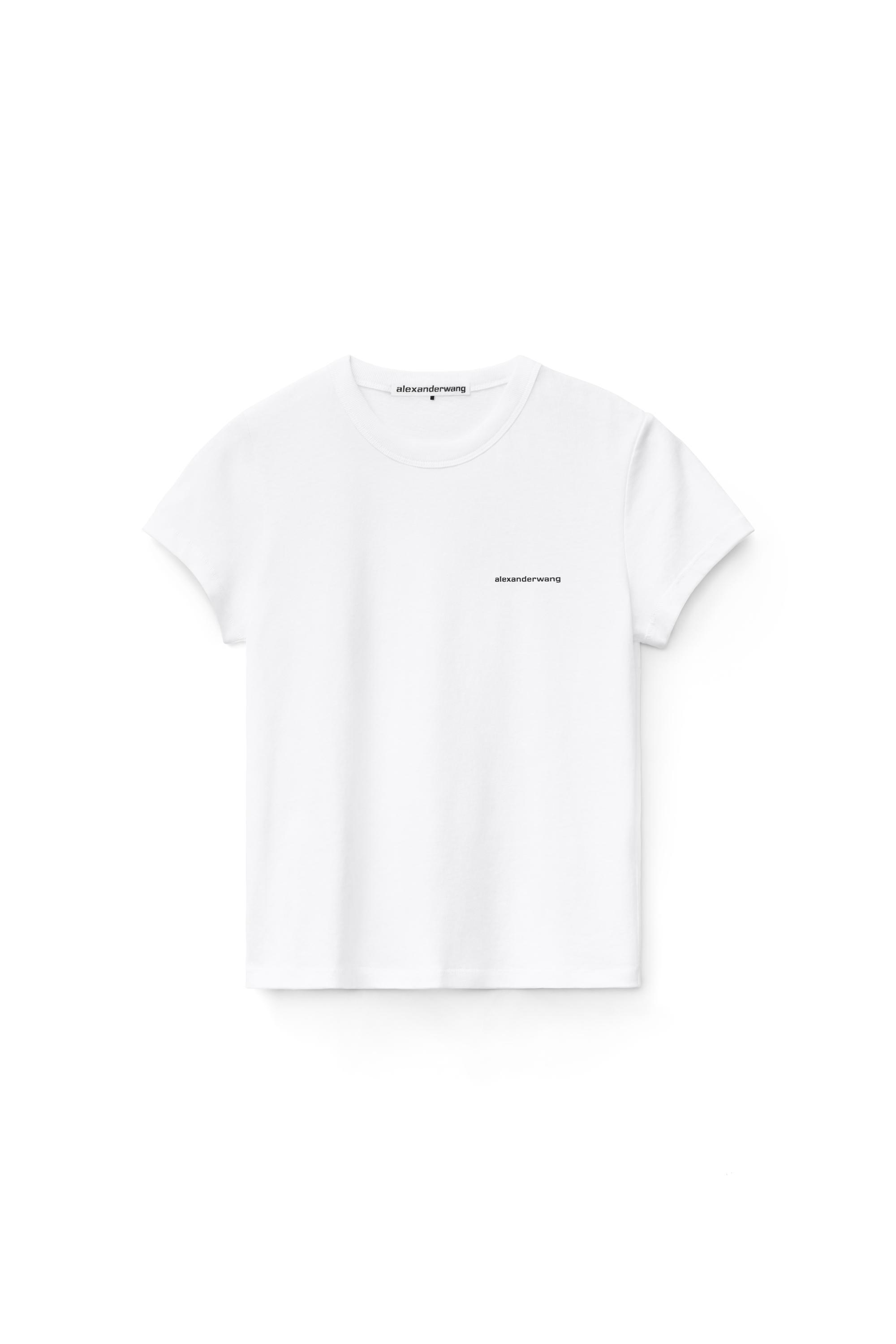 Shrunken Tee In High Twist Jersey   Product Image