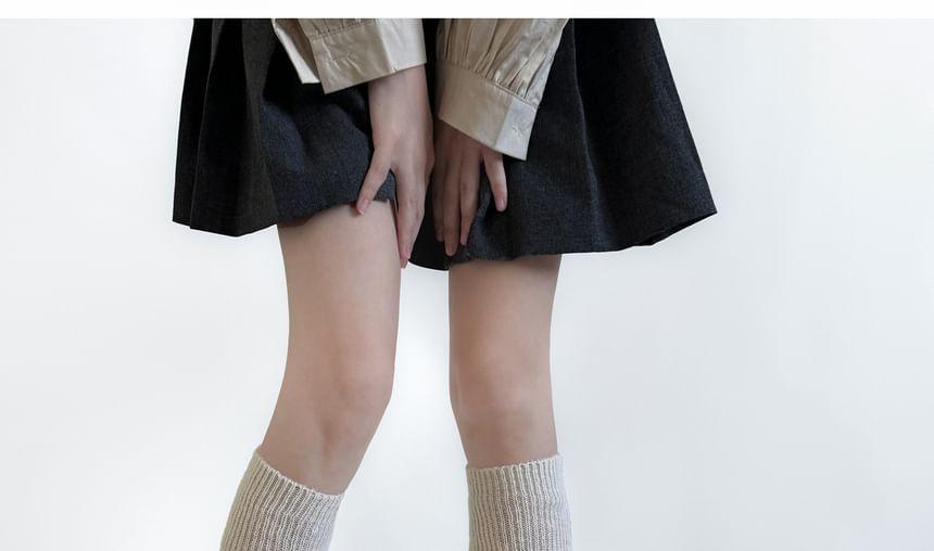 Plain Knit Leg Warmer Product Image