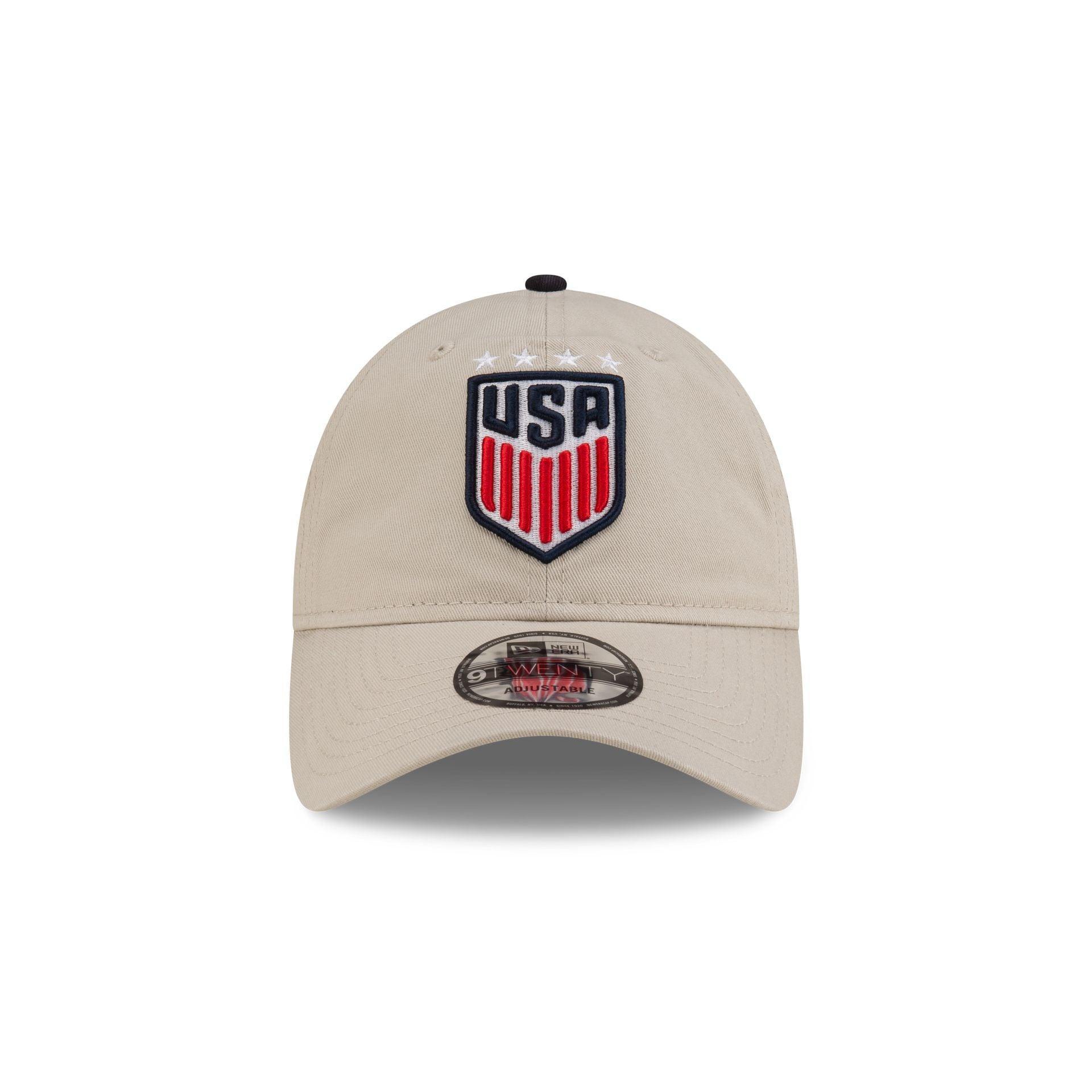 US Soccer Stone 9TWENTY Adjustable Hat Male Product Image