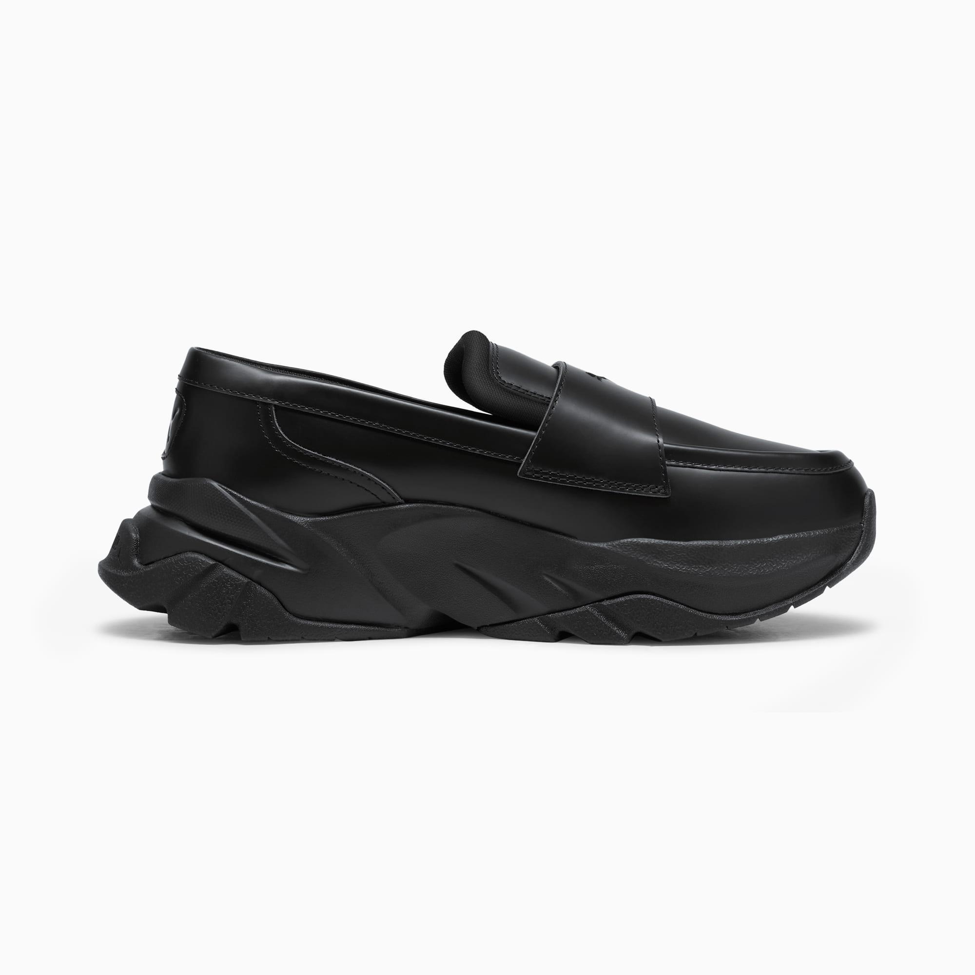 PUMA Sophyr Loafer Women Shoes in Alpine Snow/Black Product Image