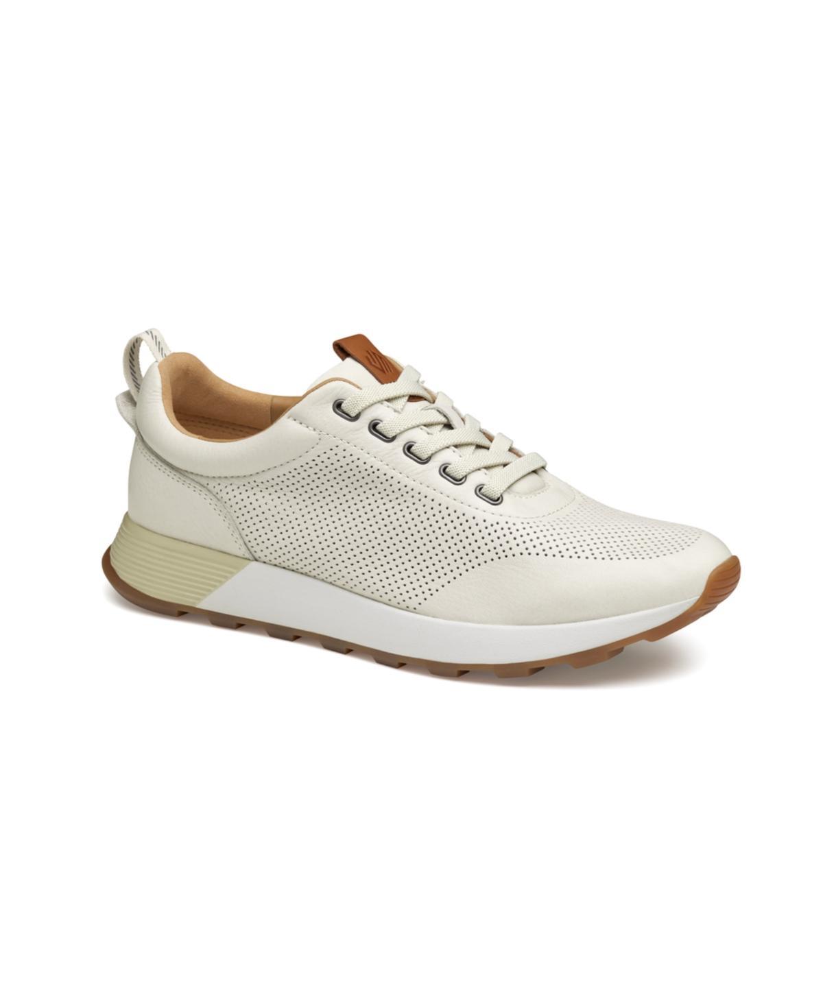 Johnston & Murphy Mens Kinnon Perfed Jogger Lace-Up Sneakers Mens Shoes Product Image