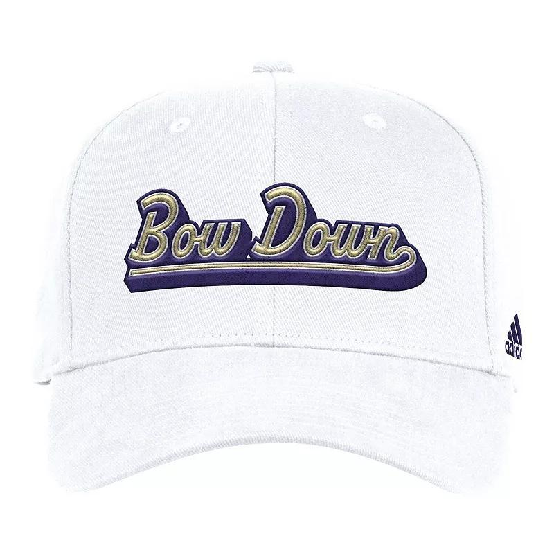 Mens adidas Washington Huskies Chant Flex Hat Product Image