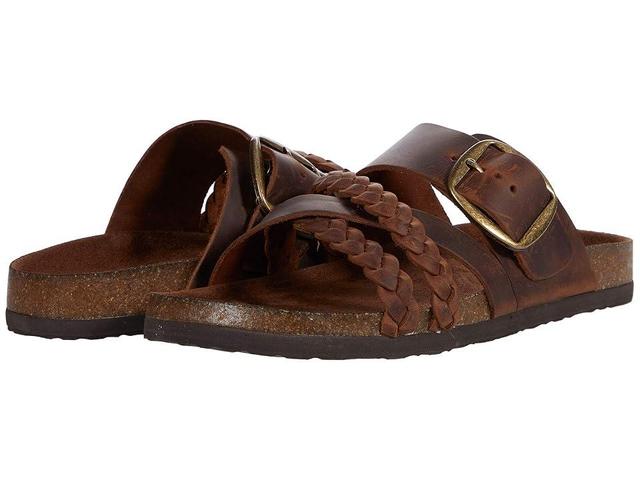 White Mountain Womens Healing Footbed Sandals - Brown Product Image