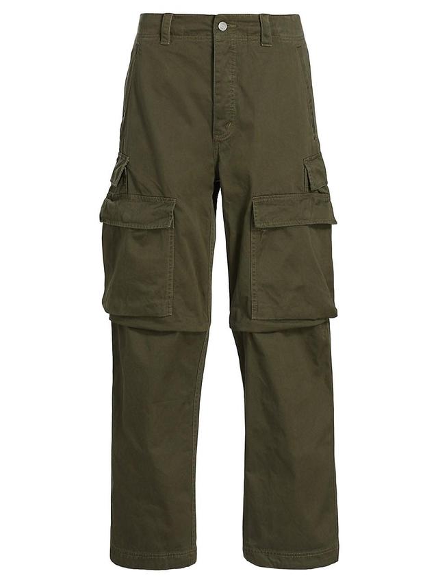 Mens Twill Cargo Slim-Fit Pants Product Image