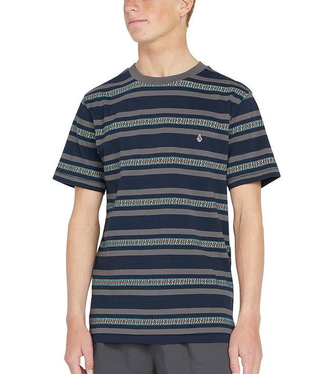 Volcom Seedstone Short Sleeve Yarn-Dyed-Stripe T-Shirt Product Image