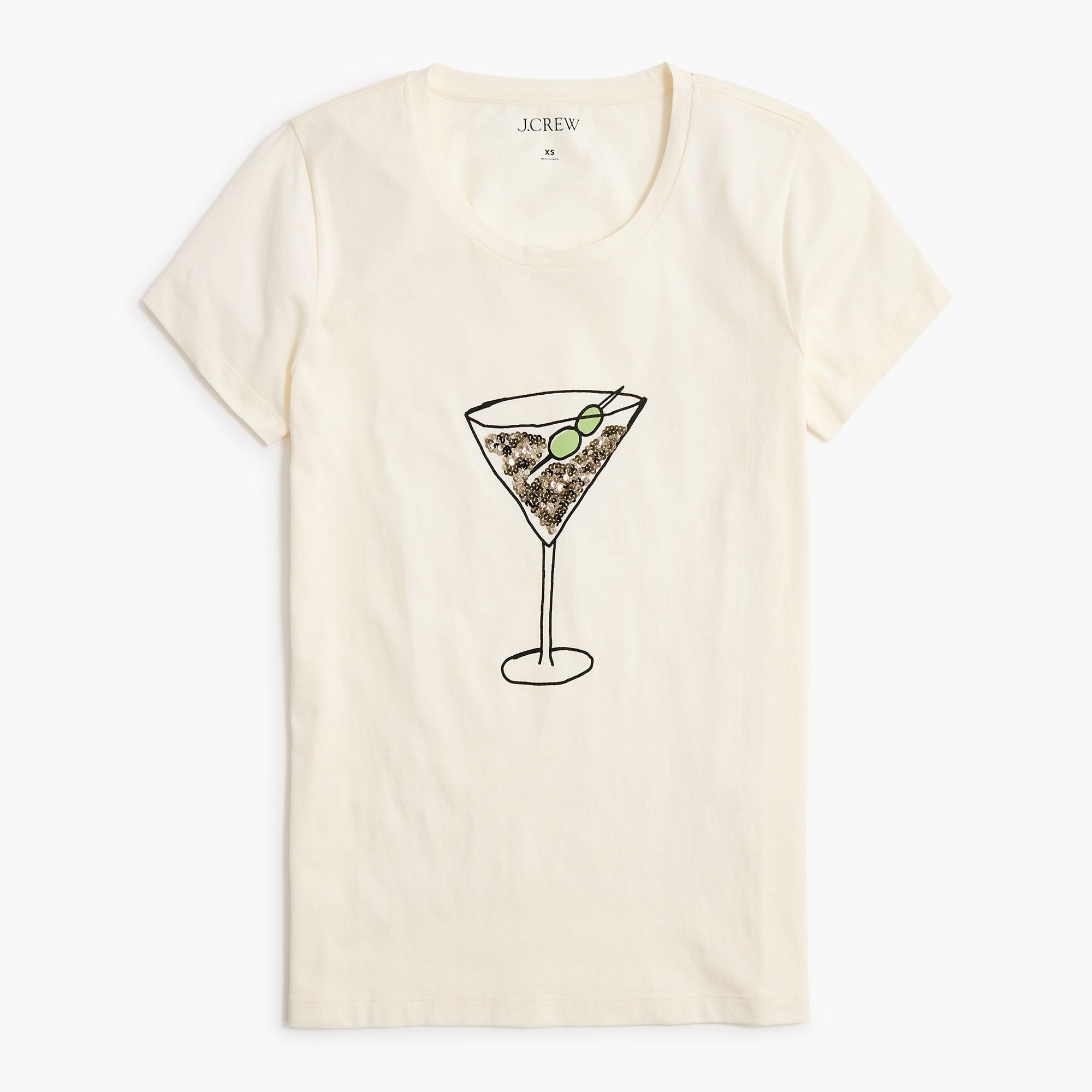 Martini graphic tee Product Image