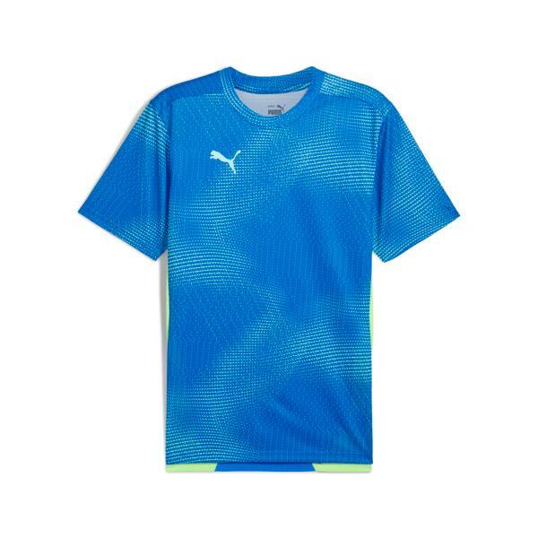 PUMA individualFINAL Men's Jersey in Bluemazing/Fizzy Apple Product Image