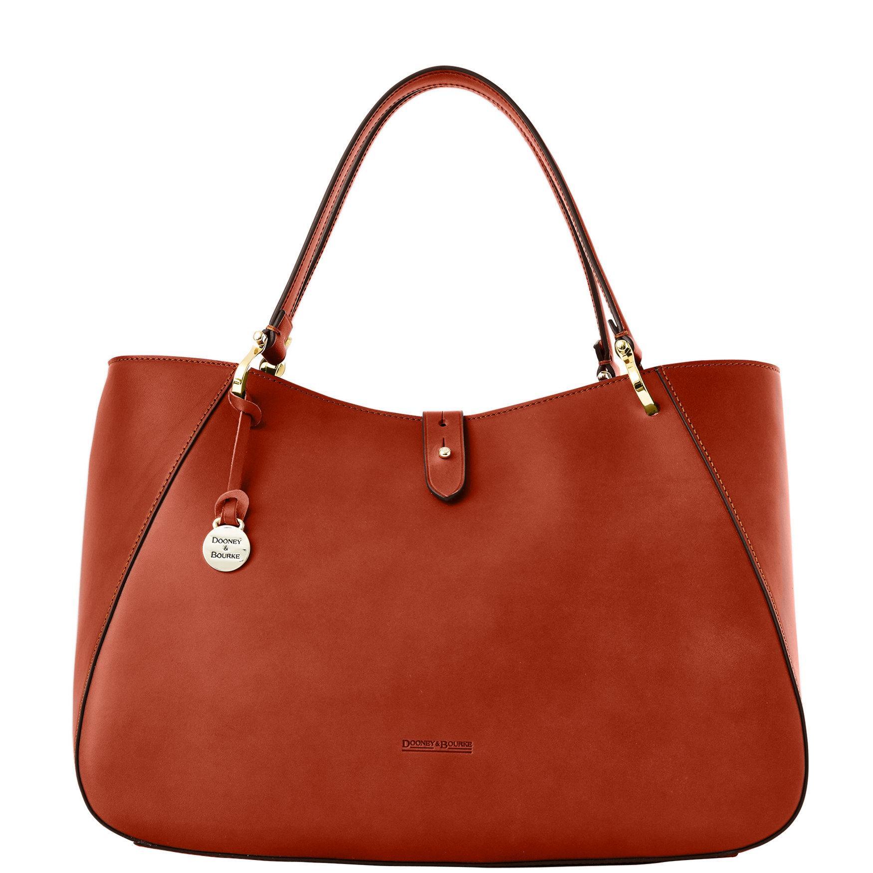 Dooney & Bourke Womens Alto Leather Camilla Bag in Red Product Image