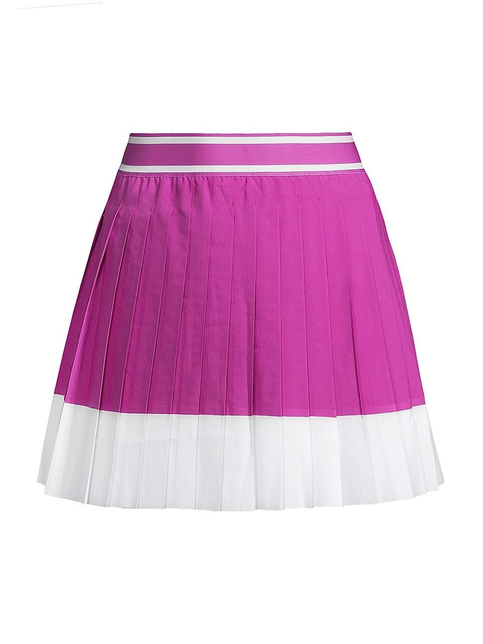 Womens Leo Colorblocked Tennis Skort Product Image