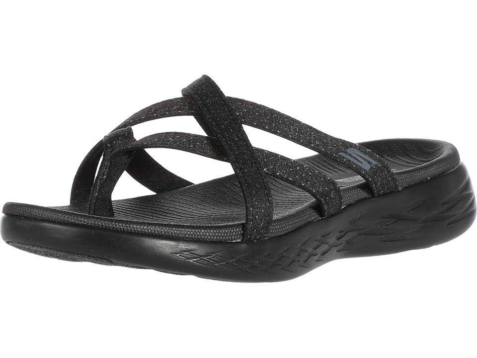 SKECHERS Performance On-The-Go 600 - Dainty Gray) Women's Sandals Product Image