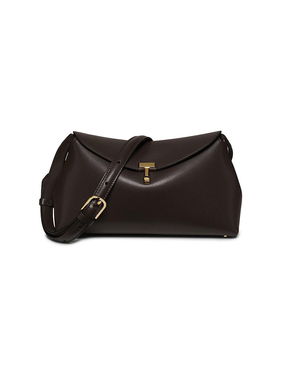 Womens T-Lock Palmellato Leather Clutch Product Image