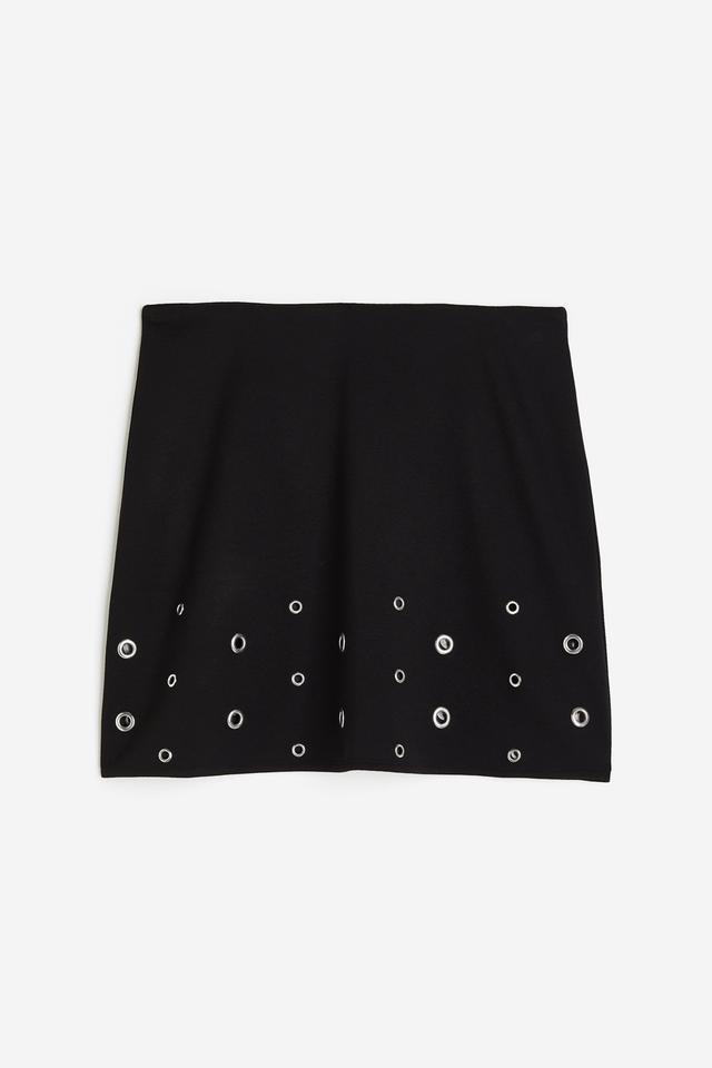 Grommet-detail Skirt Product Image