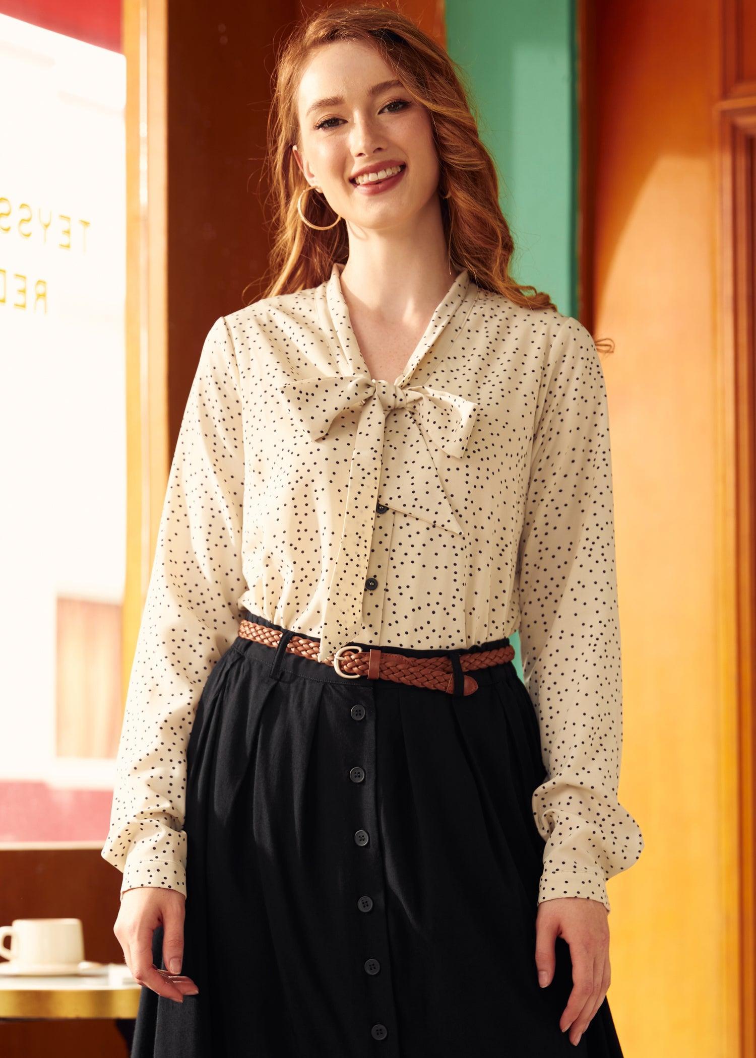 Dancing 'Till Dawn Bow Blouse Product Image