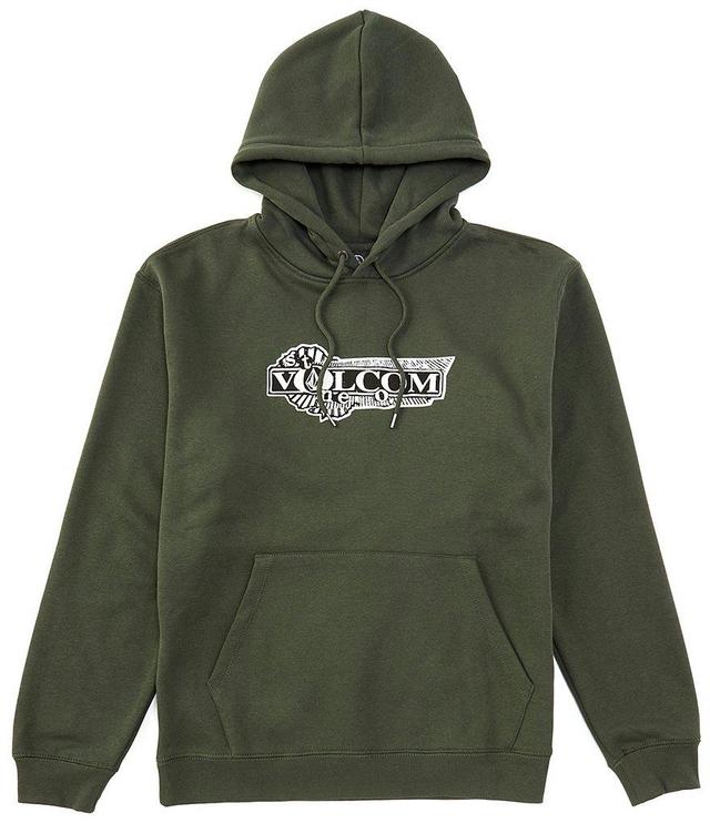 Volcom Volstoned Long Sleeve Brushed Fleece Hoodie Product Image