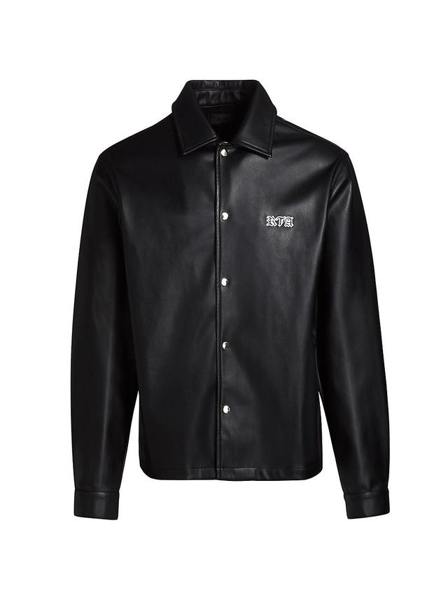 Mens Parlan Faux Leather Jacket Product Image