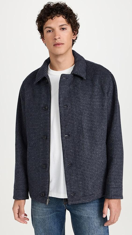 Vince Houndstooth Deck Jacket | Shopbop Product Image