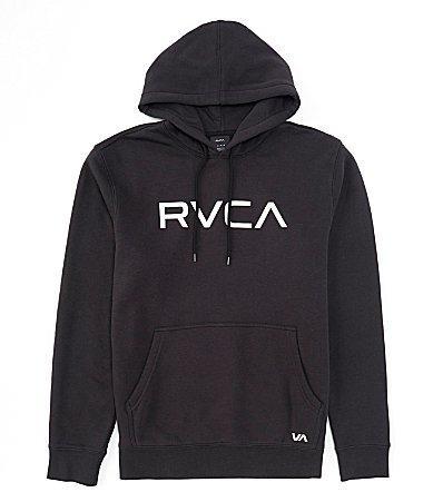 RVCA Big RVCA Long Sleeve Fleece Hoodie Product Image