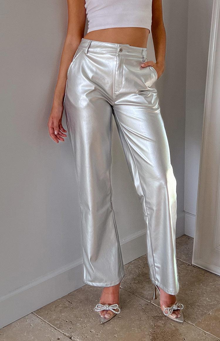 Cool Shades Silver Pants Product Image