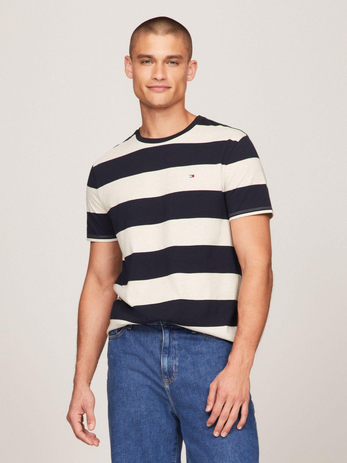 Tommy Hilfiger Men's Rugby Stripe T-Shirt Product Image