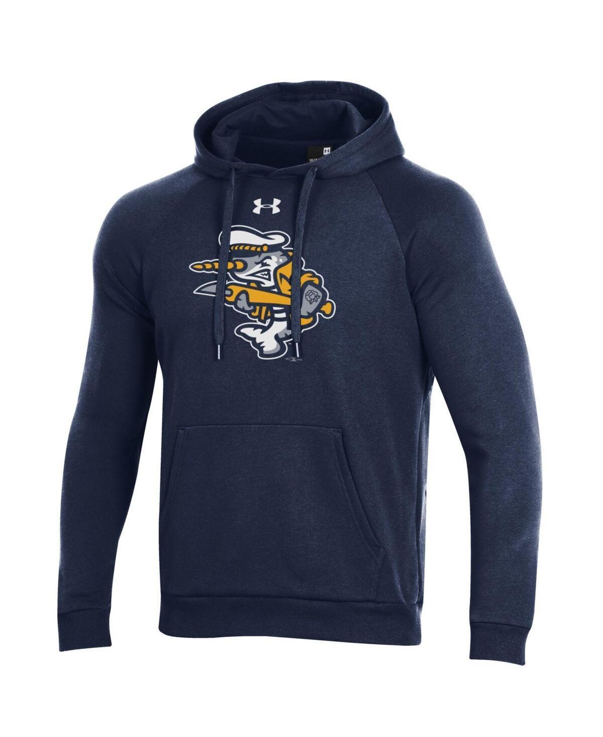 Mens Under Armour Navy Norwich Sea Unicorns All Day Pullover Hoodie Product Image