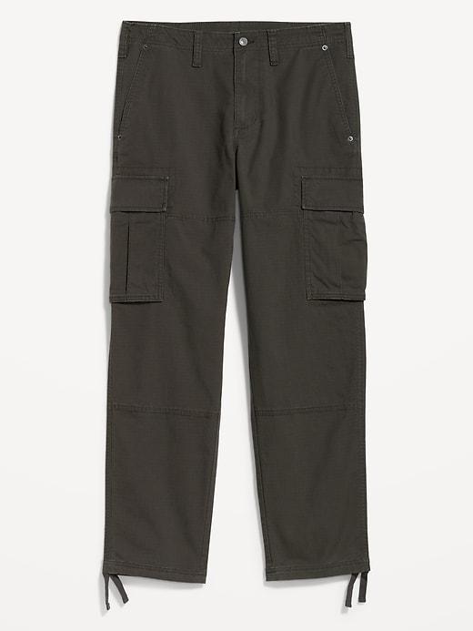 Loose Taper Cargo Ripstop Pants Product Image