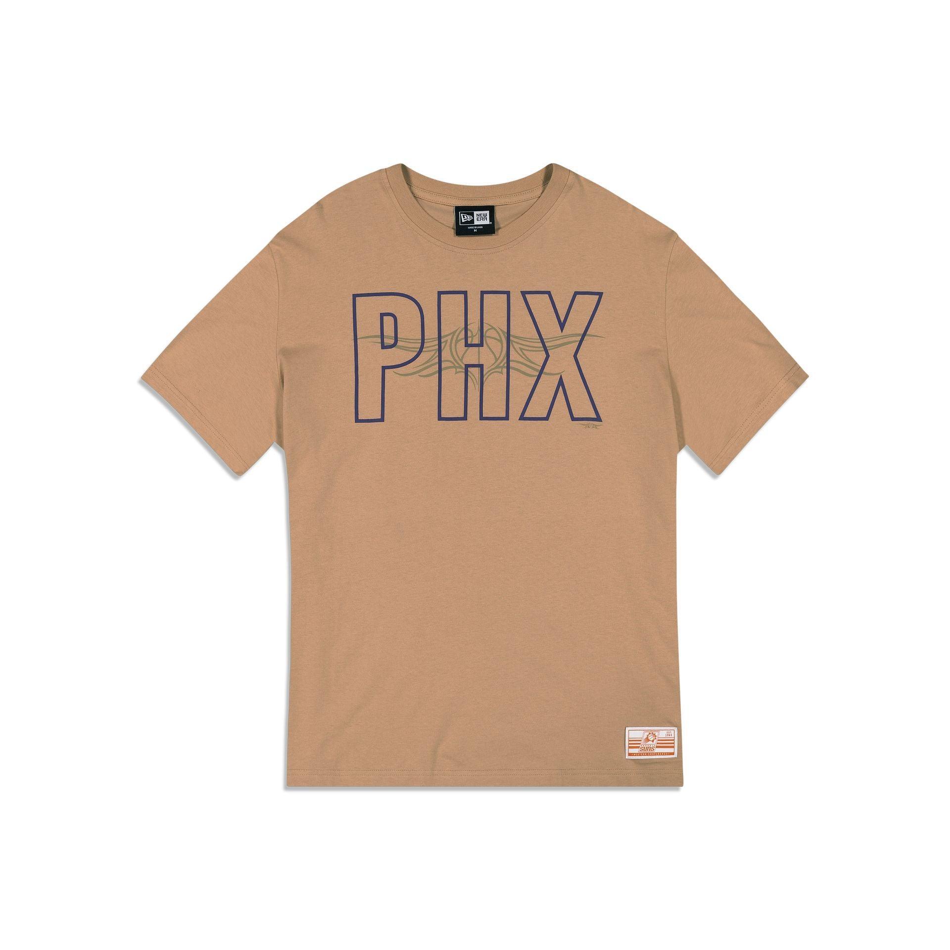 Phoenix Suns 2023 City Edition Tan T-Shirt Male Product Image