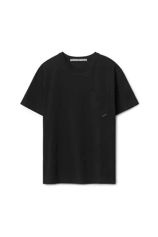 Pocket Tee In High Twist Jersey Product Image