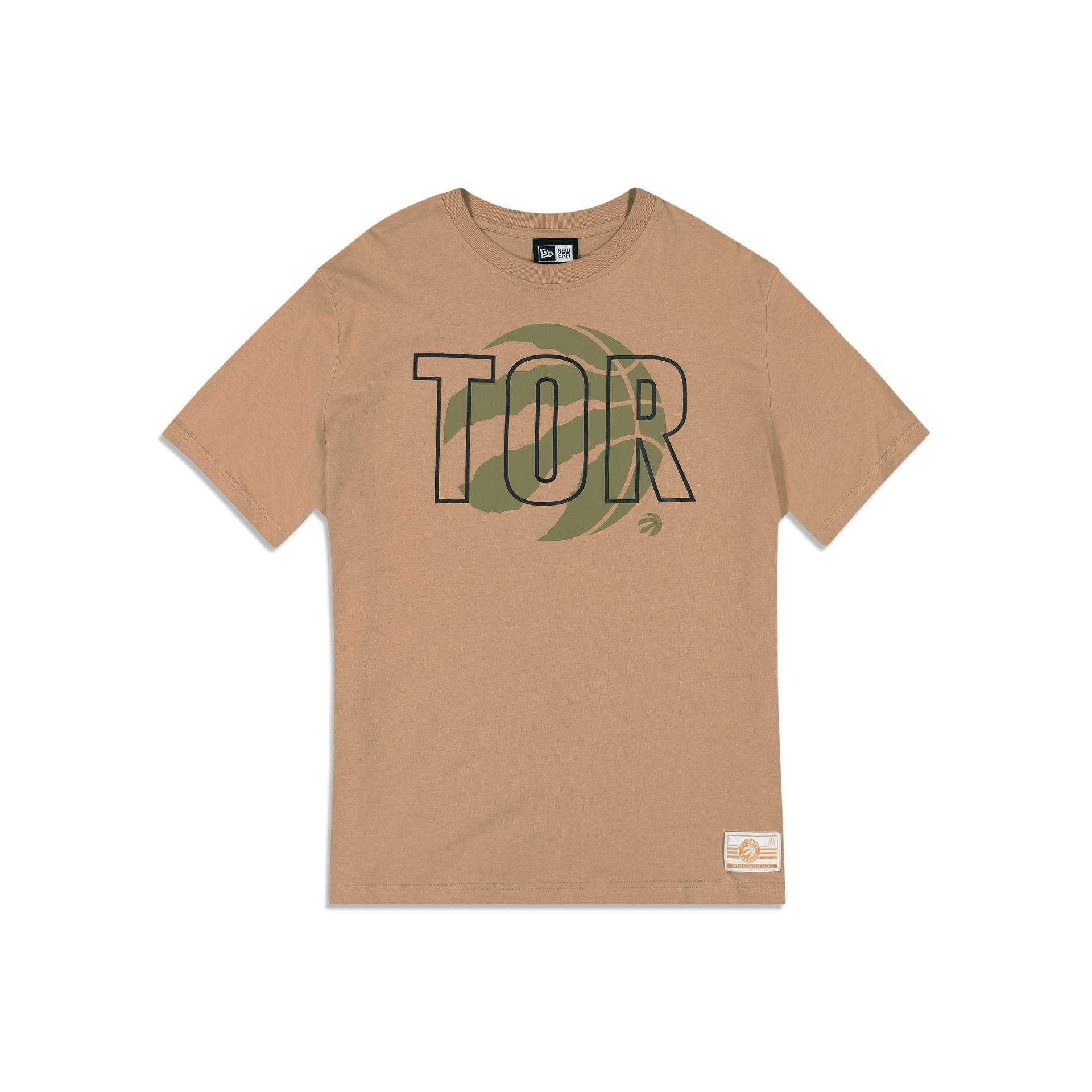 Toronto Raptors 2023 City Edition Tan T-Shirt Male Product Image