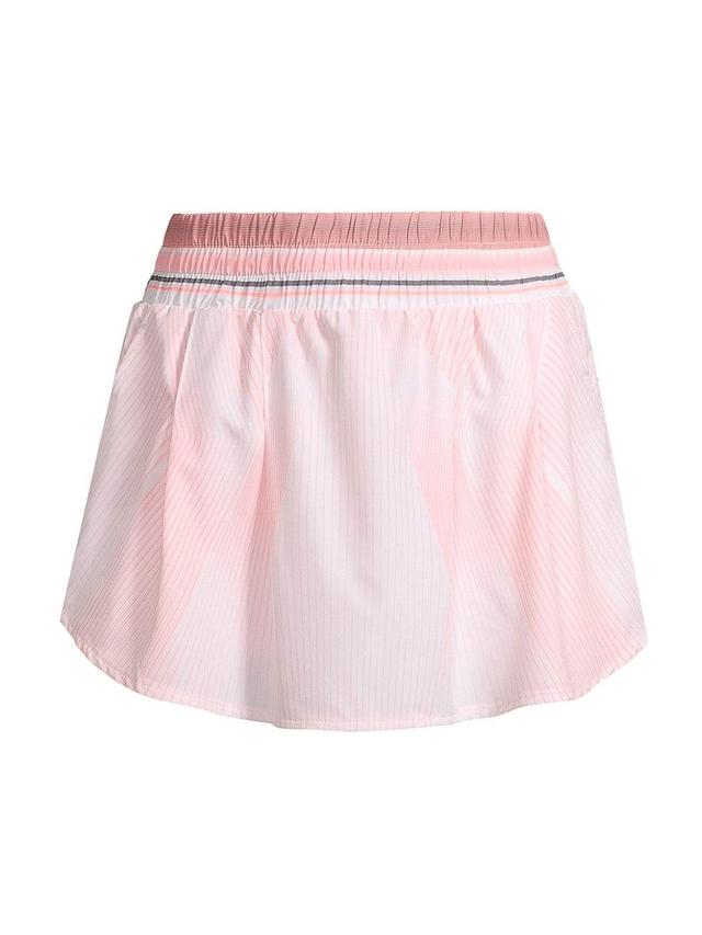 Womens Flamingo + Cream Accelerate Miniskirt Product Image