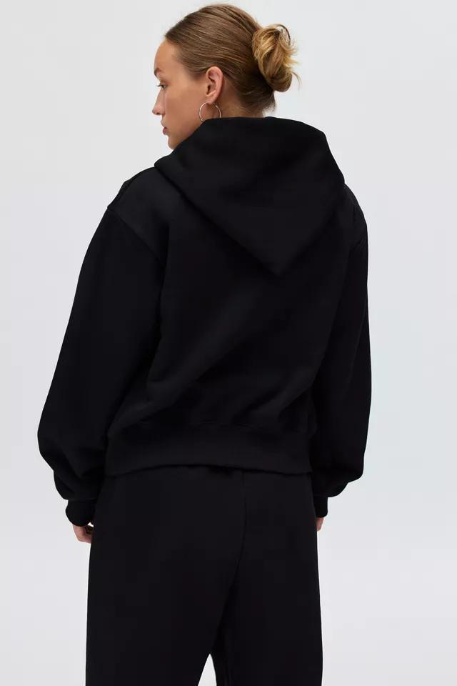 Tyler McGillivary Pansy Embossed Graphic Zip Up Hoodie Sweatshirt Product Image