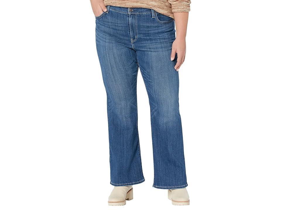 Plus Size Levis 726 High-Rise Flare Jeans, Womens Product Image