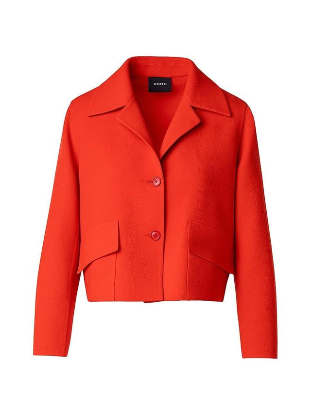 Womens Wes Wool Blouson Jacket Product Image