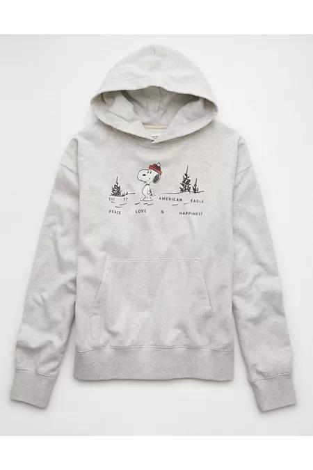 AE Snoopy Holiday Graphic Hoodie Men's Product Image