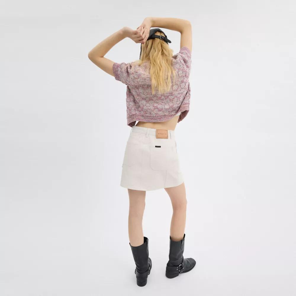 Painter Skirt In Organic Cotton Product Image