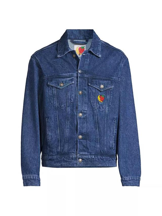 Perennial Logo Denim Trucker Jacket Product Image