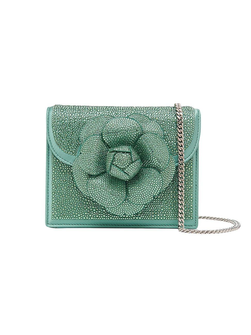 Womens Mini Tro Crystal-Embellished Shoulder Bag Product Image