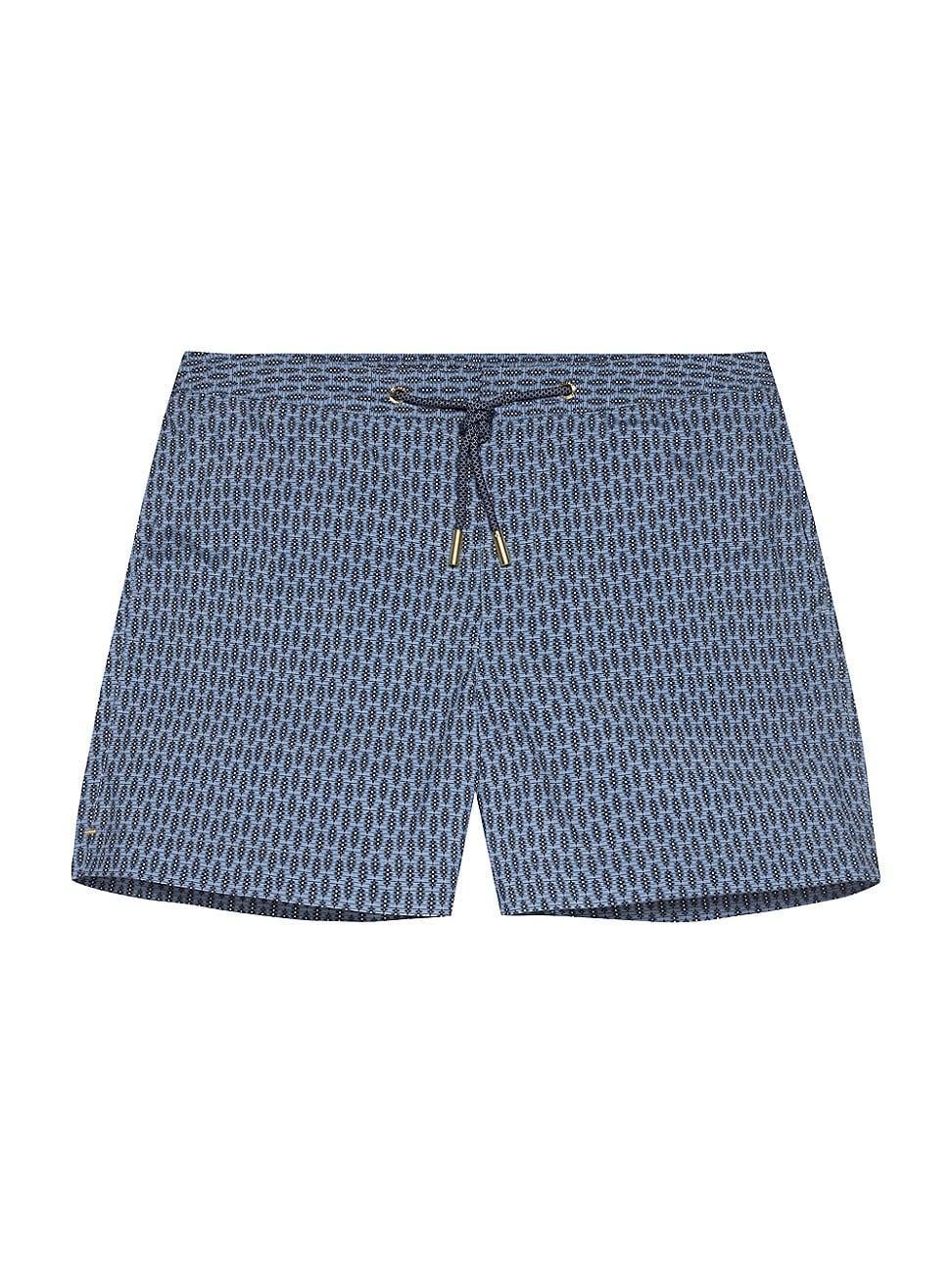 Mens Setter Perez Geometric Swim Shorts Product Image