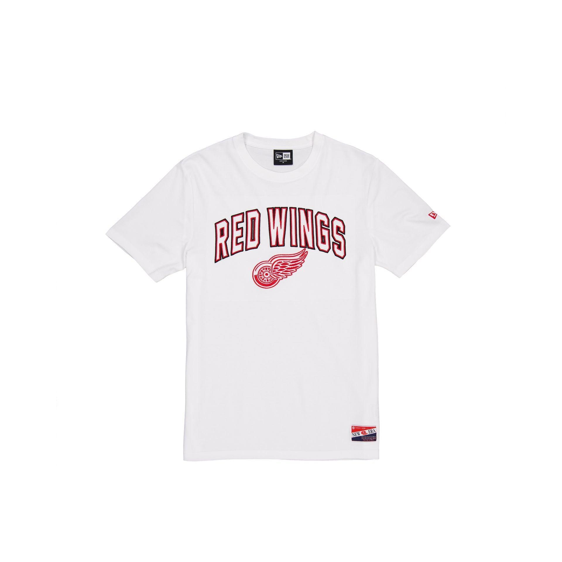 Detroit Red Wings Throwback White T-Shirt Male Product Image