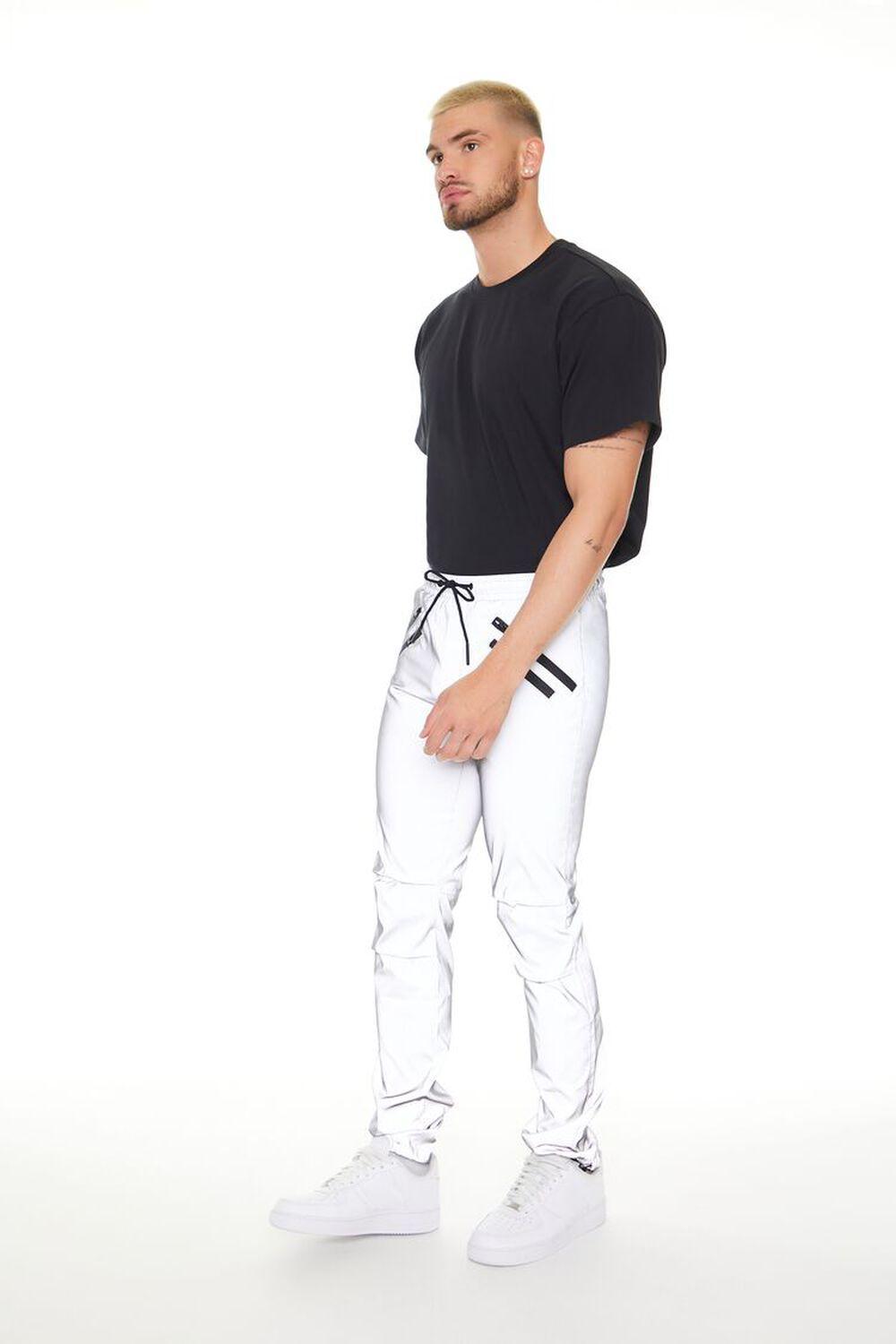 Reflective Drawstring Joggers | Forever 21 Product Image