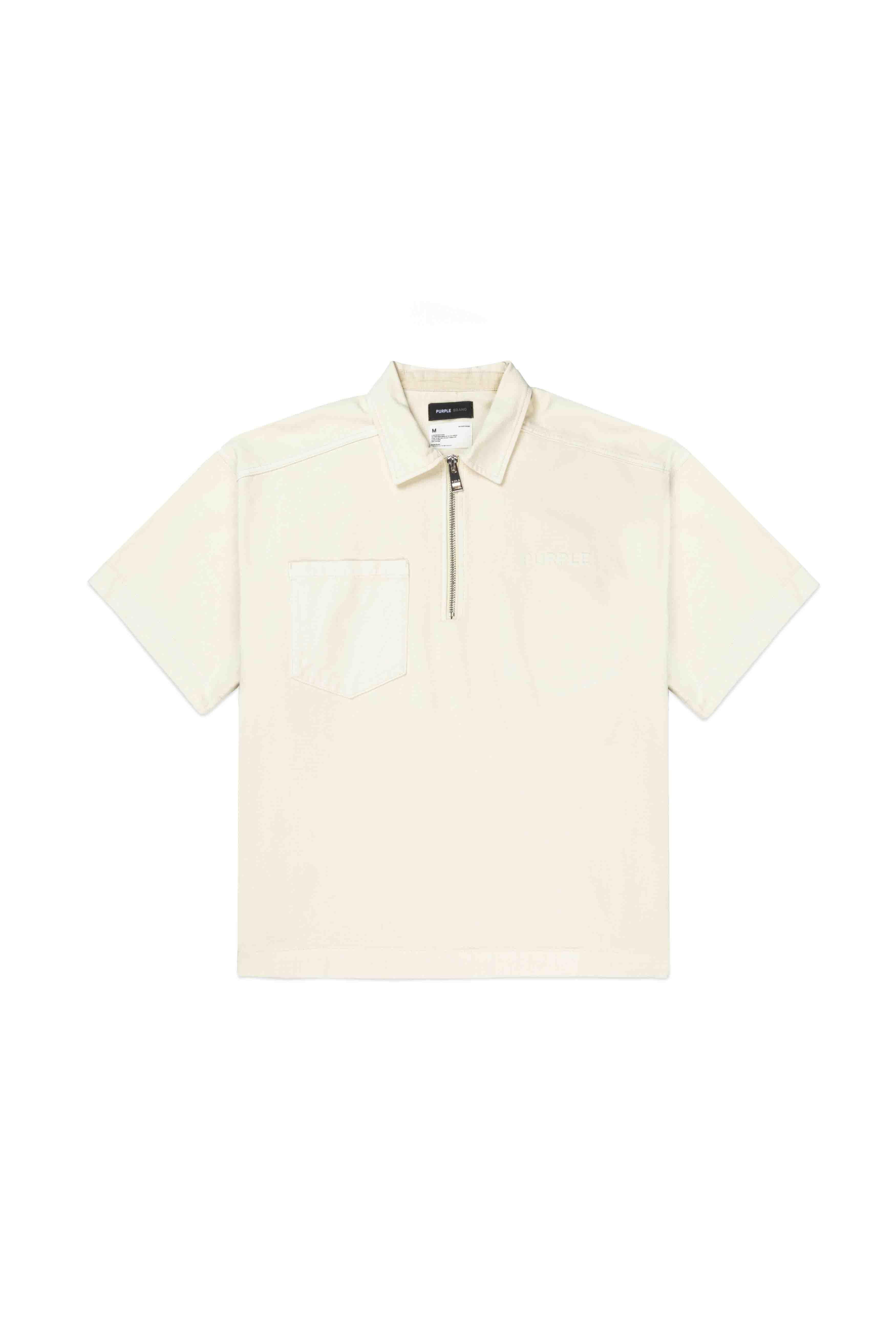 Oversized Zip Up Polo Male Product Image