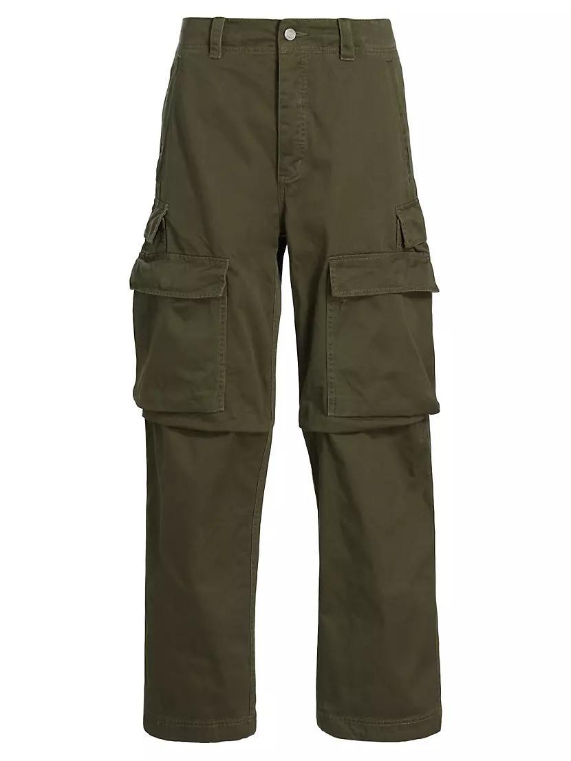 Twill Cargo Slim-Fit Pants product image